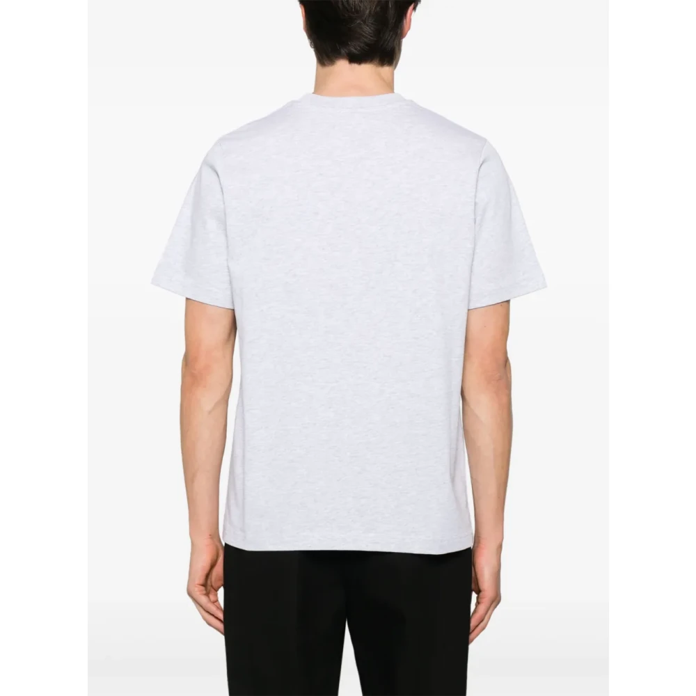 Casablanca Wereldserie Crew Neck T-shirt Grijs White Heren