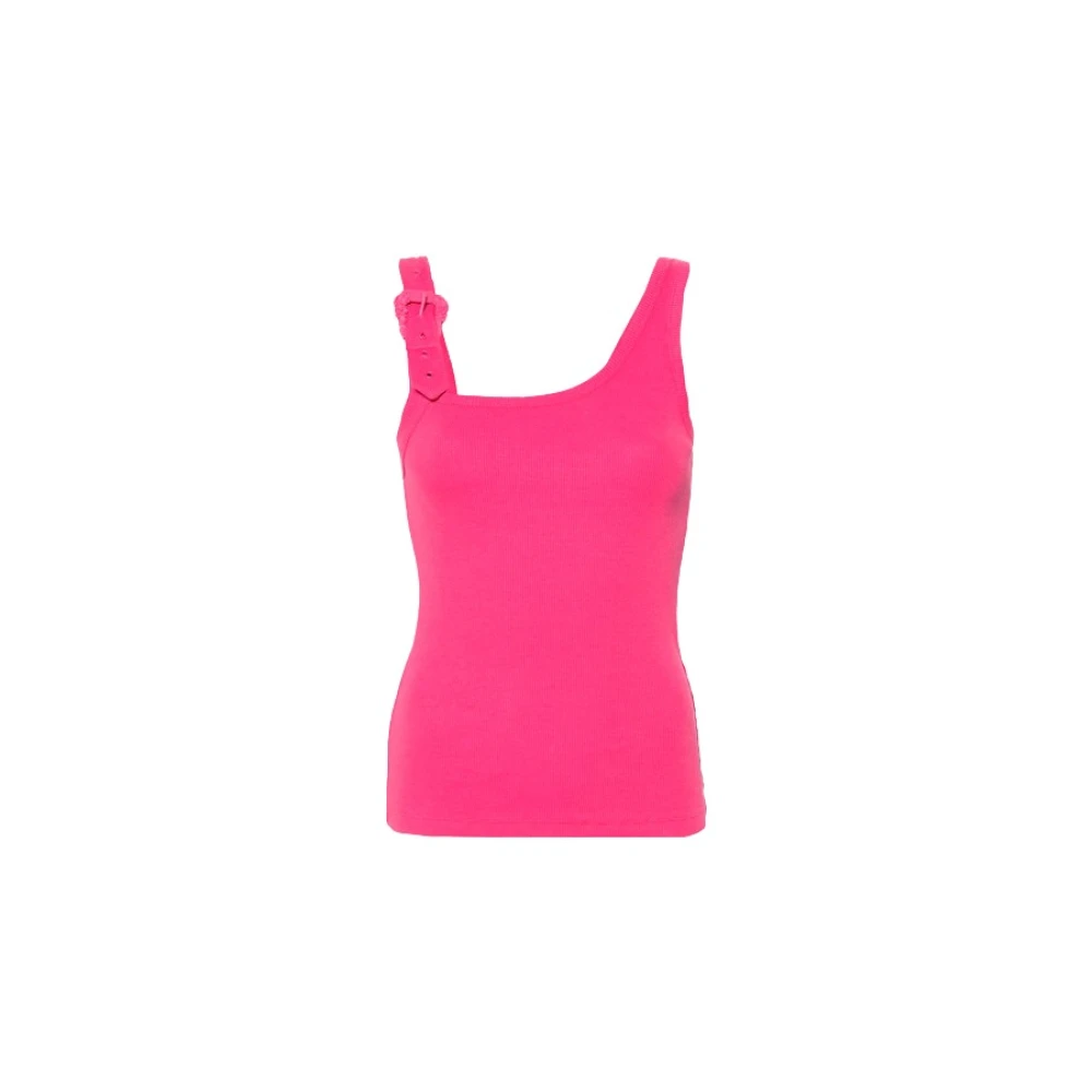 Versace Jeans Couture Sleeveless Tops Pink Dames