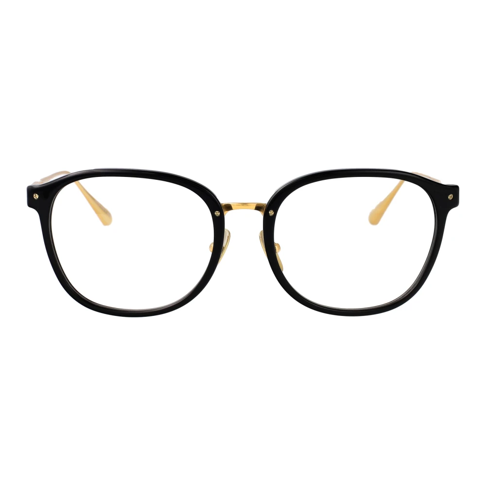 Linda Farrow Stijlvolle Optische Park Zonnebril Black Dames