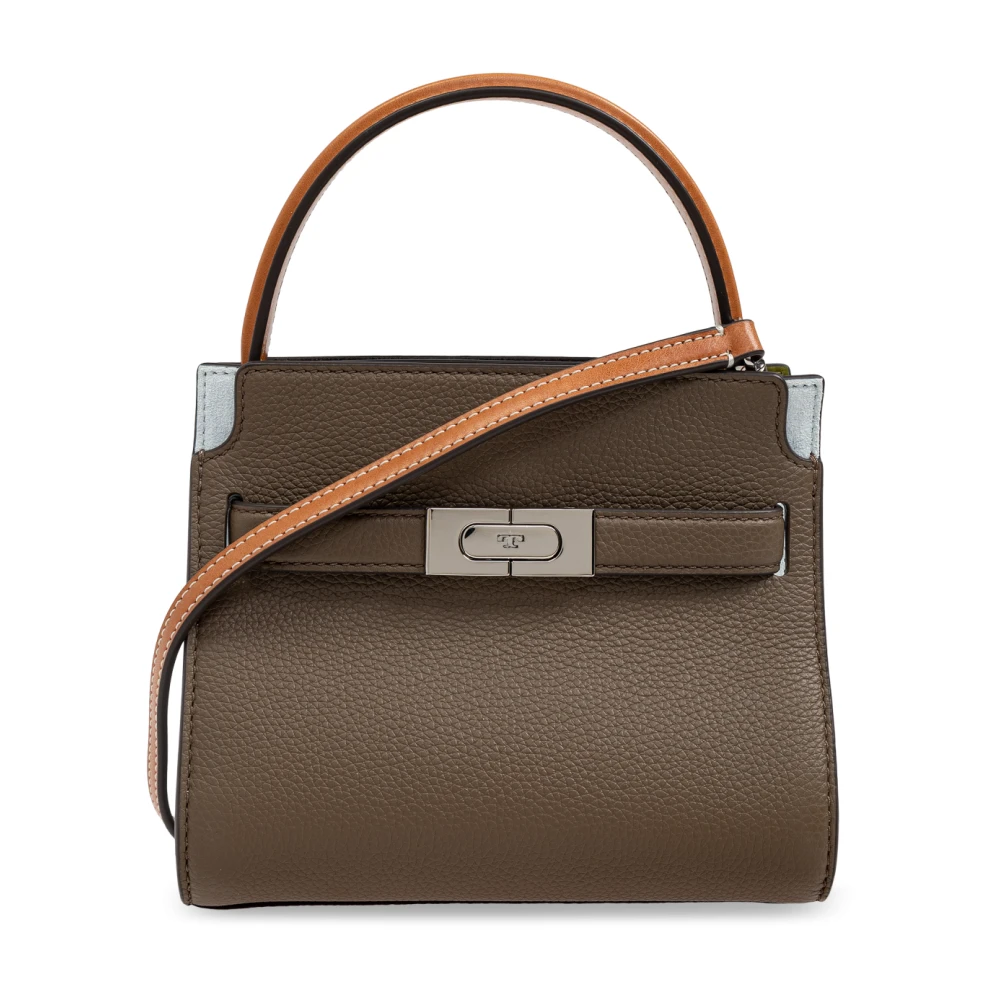 TORY BURCH Stijlvolle Crossbody Tas voor Dagelijks Gebruik Gray Dames