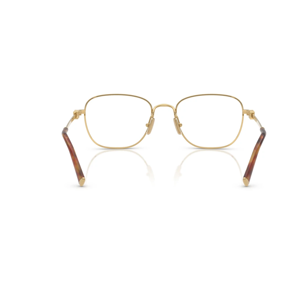 Miu Stijlvolle Bril in Zwart Yellow Dames