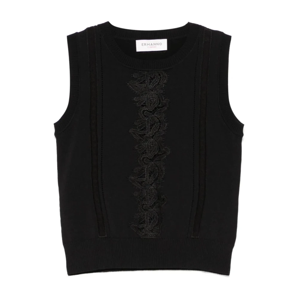 Tops > Sleeveless Tops - - Ermanno Scervino - Modalova