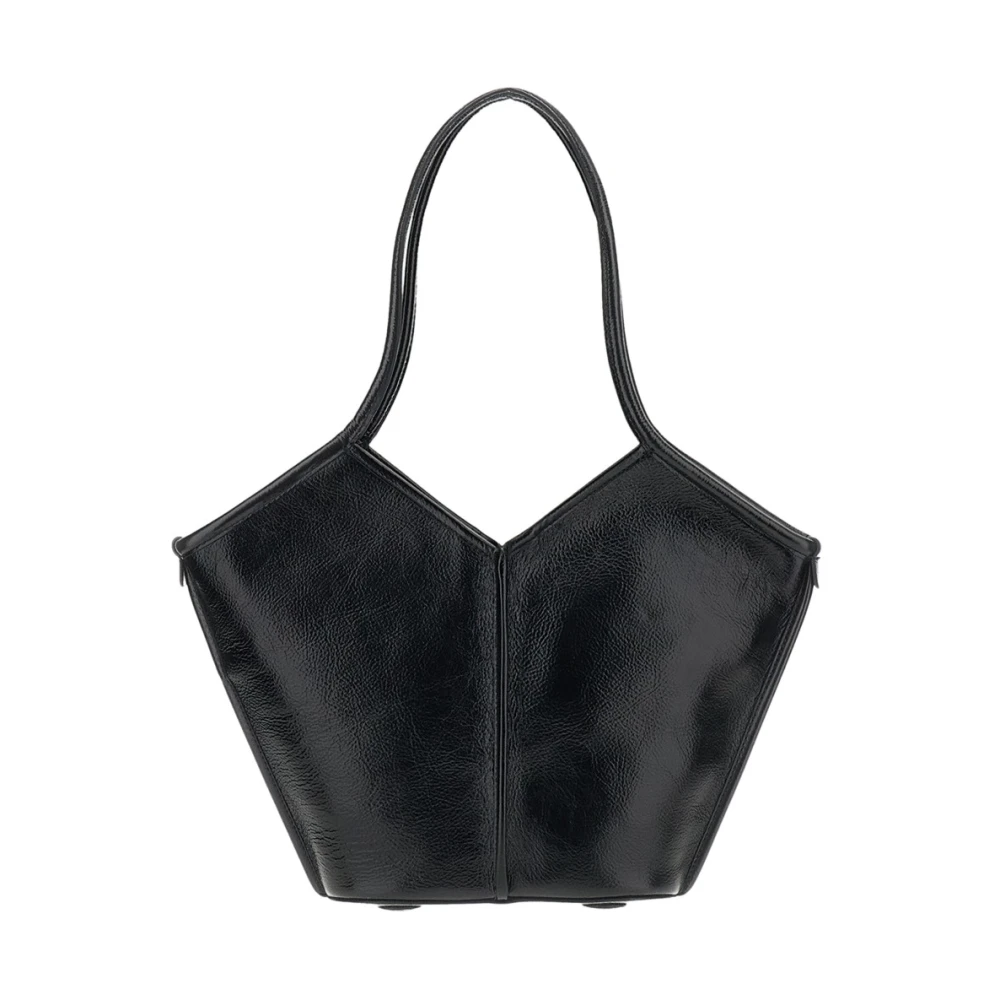 Hereu Black Calella Small Tote - Female - Handbags - One Size - Bags