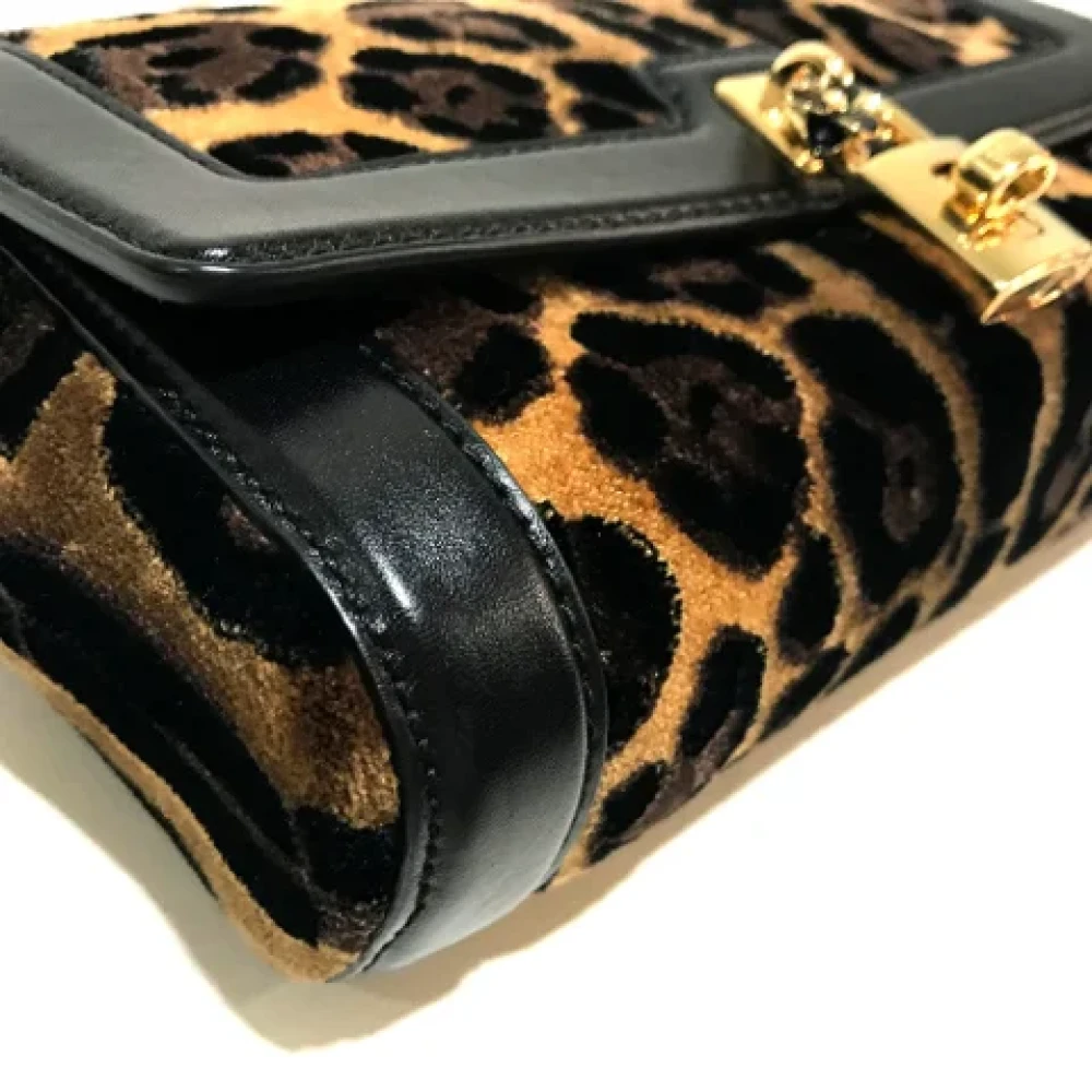 Dolce & Gabbana Pre-owned Leather shoulder-bags Black Dames