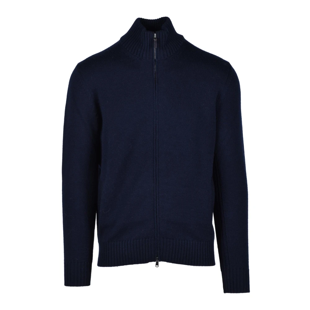 Kangra Merino Wol Vest Blue Heren