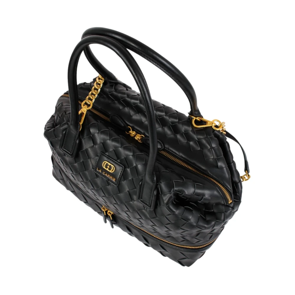 La Carrie Stijlvolle Schoudertas Black Dames