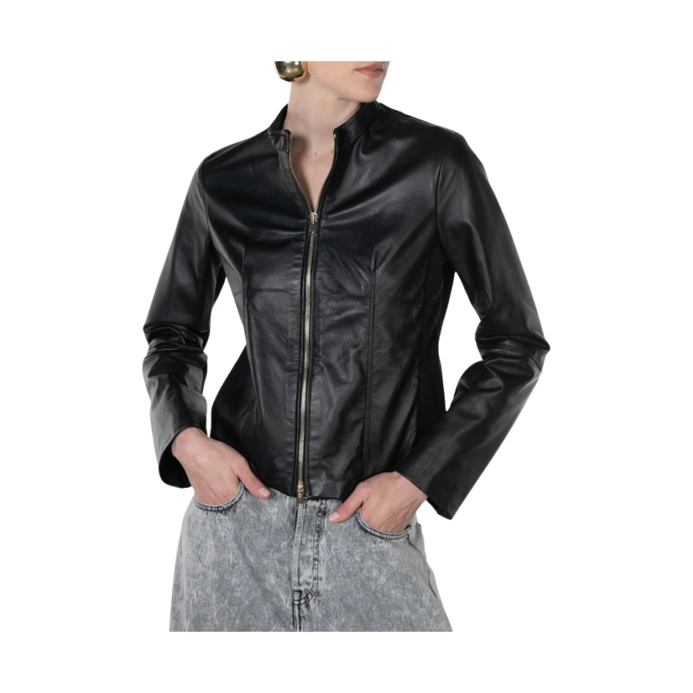 Jackets > Leather Jackets - - Kaos - Modalova