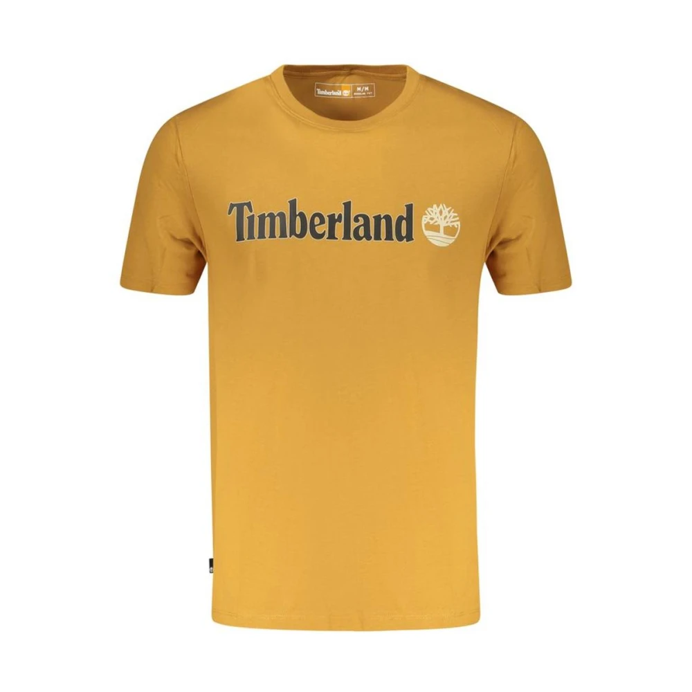 Timberland Men's Brown Marrone Cotton T-Shirt