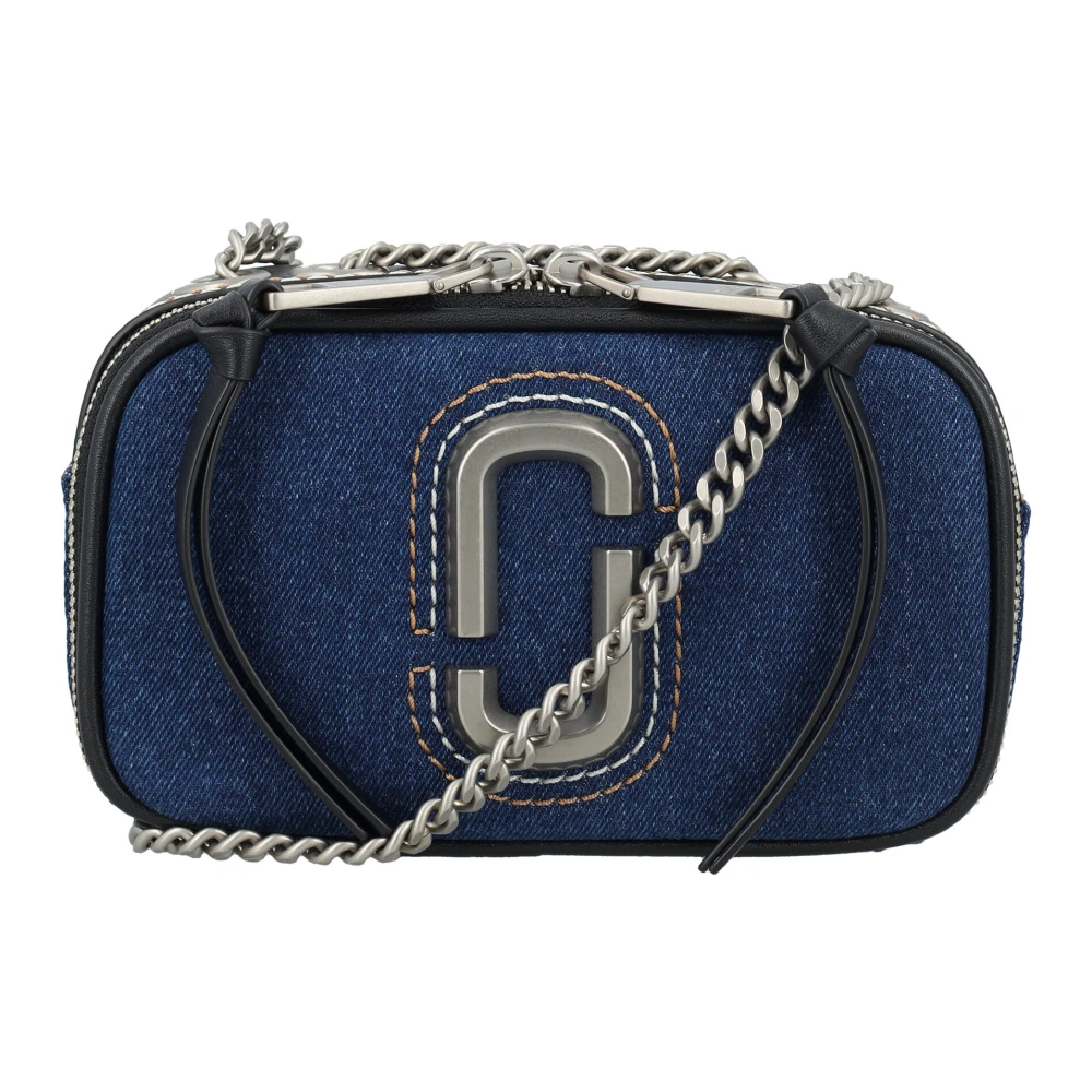 Marc Jacobs Women's Blue Denim Snapshot Handbag