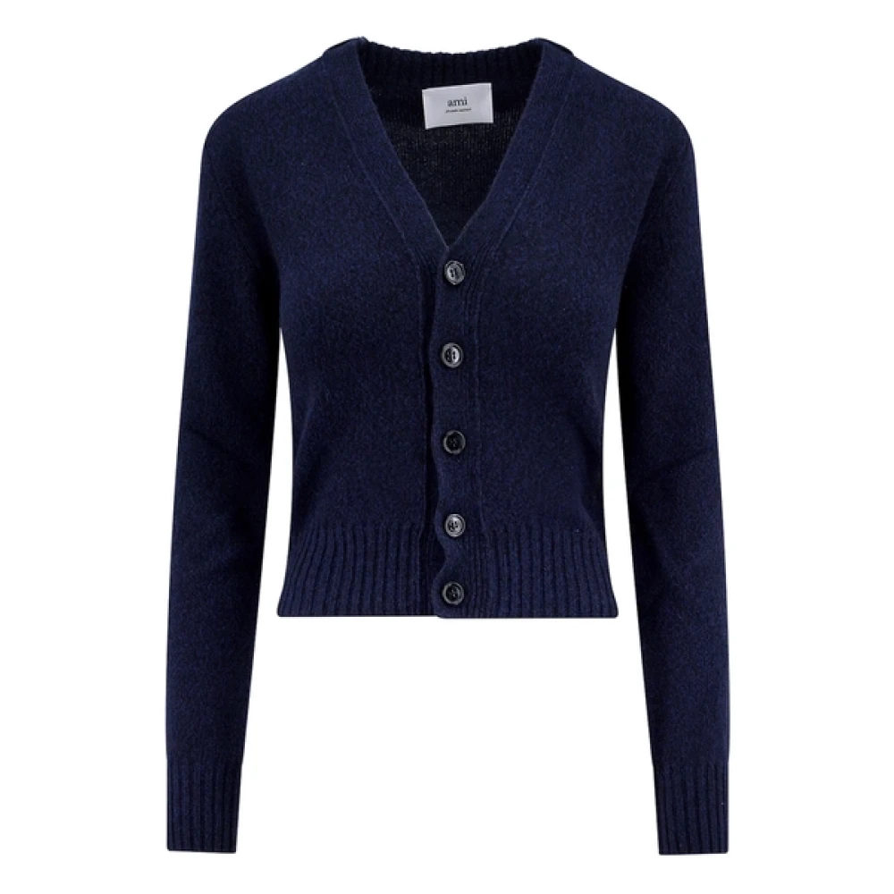 Ami Paris Stijlvolle Sweater voor Heren Black Dames