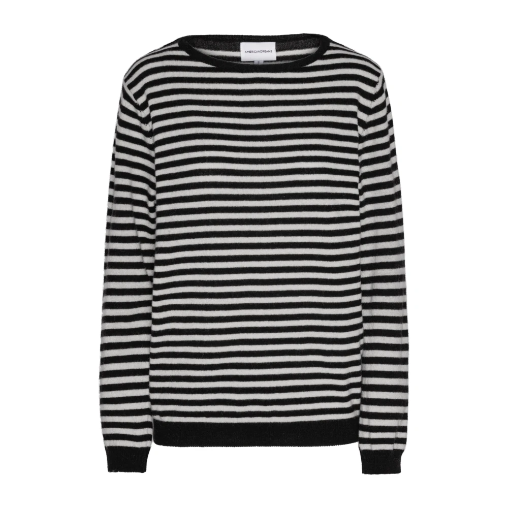 Knitwear > Round-neck Knitwear - - Americandreams - Modalova