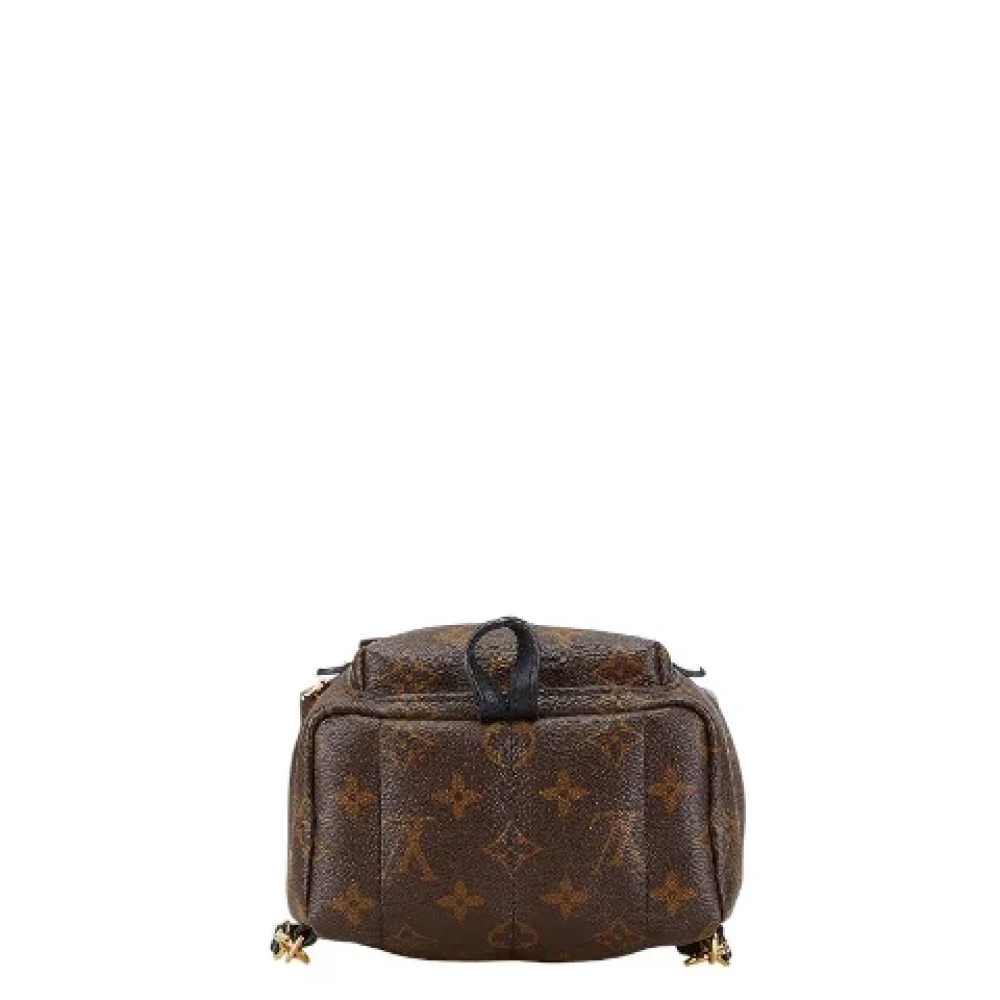 Louis Vuitton Vintage Pre-owned Canvas backpacks Brown Dames