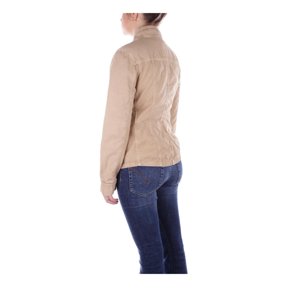 Fay Light Jackets Beige Dames