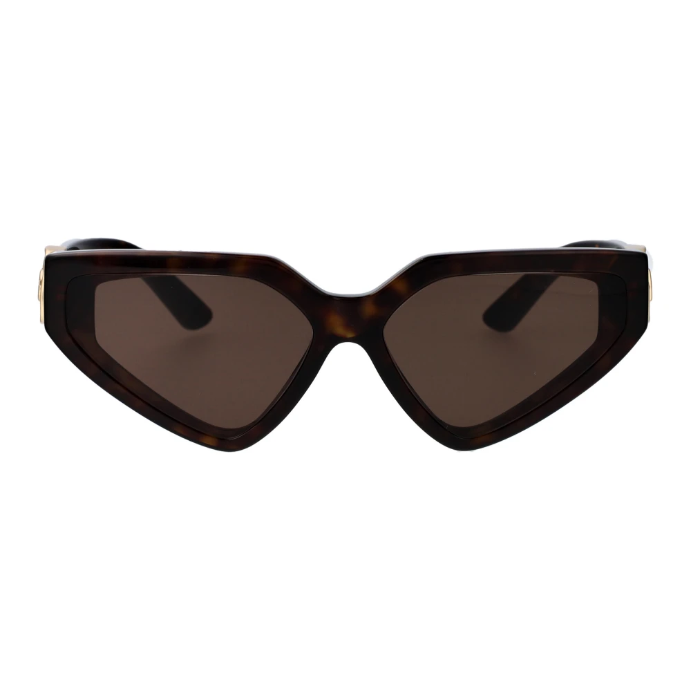 Dolce & Gabbana Women's Brown Dg4469 502/73 Woman Sunglasses Acetate Turtle Butterfly Normal - Image 3