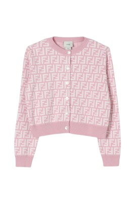 logo-knit-cardigan