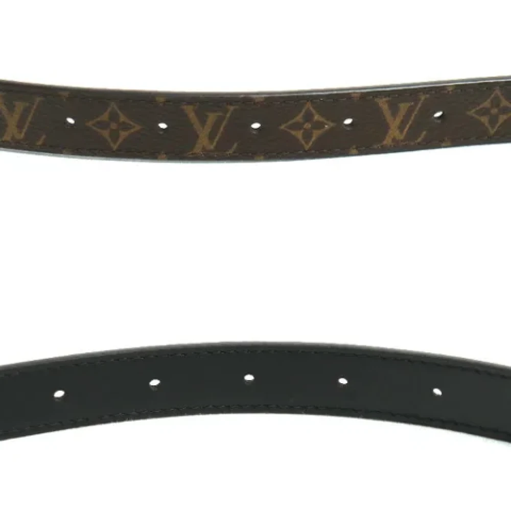 Louis Vuitton Vintage Pre-owned Fabric belts Black Dames