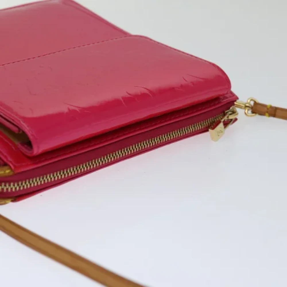 Louis Vuitton Vintage Pre-owned Leather clutches Pink Dames