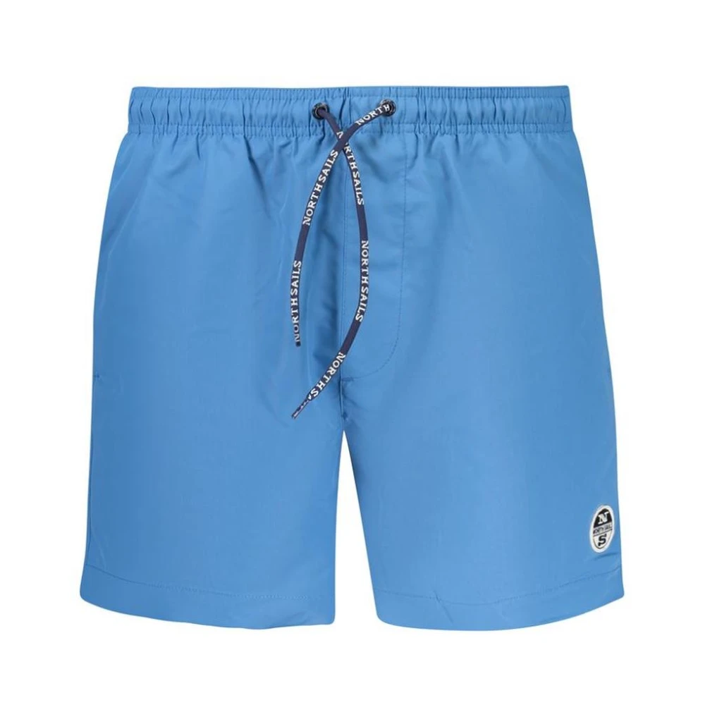 North Sails Blue Beachwear, Male, L, The Blu Polyester Swim Boxer