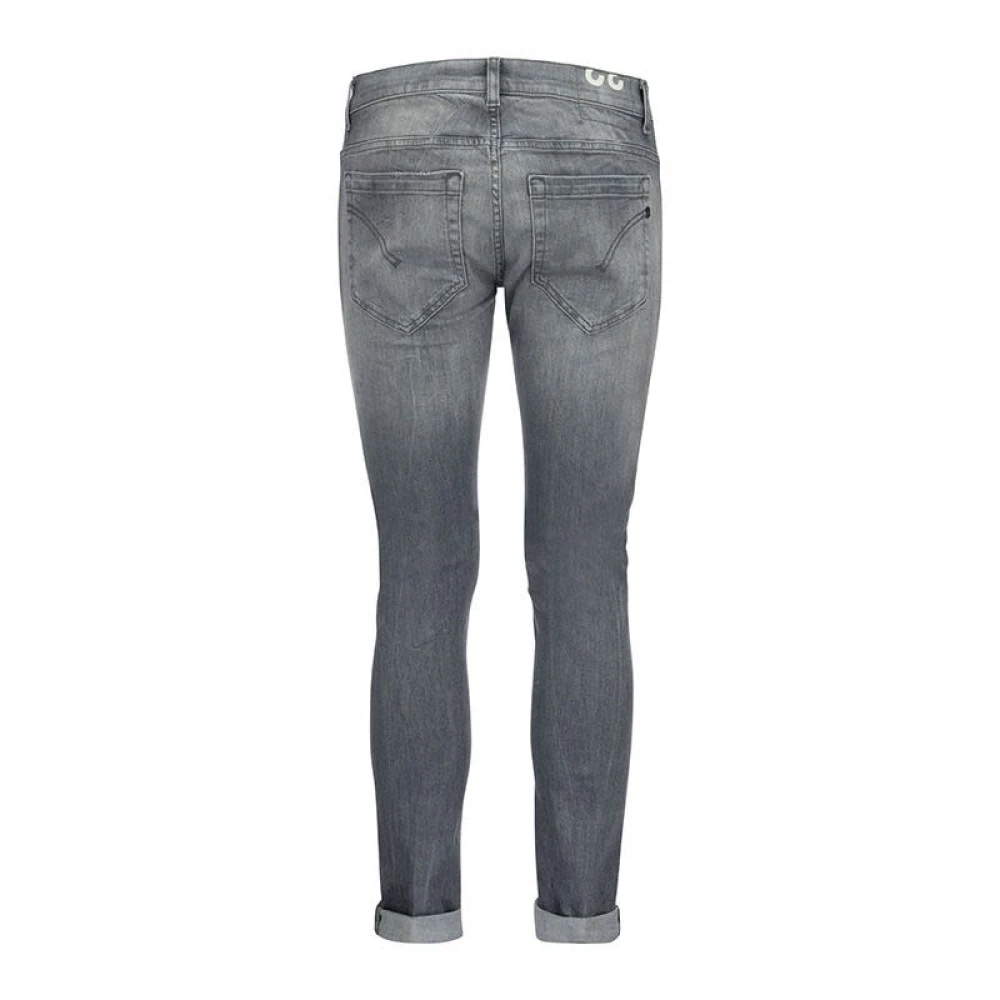 Dondup George Skinny Fit Jeans Gray Dames