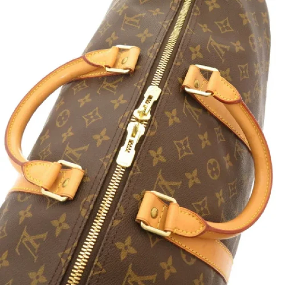 Louis Vuitton Vintage Pre-owned Canvas travel-bags Brown Dames