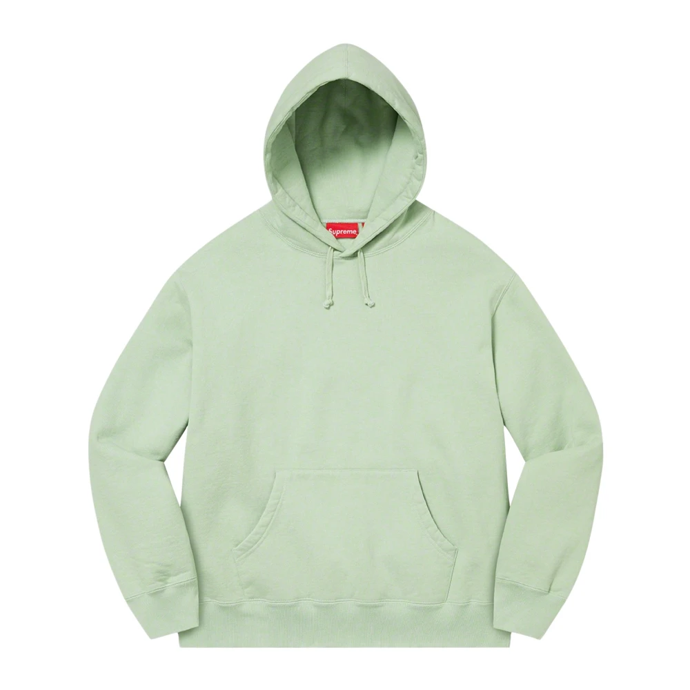 Supreme Limited Edition Satin Appliqué Hoodie Mint Green Heren