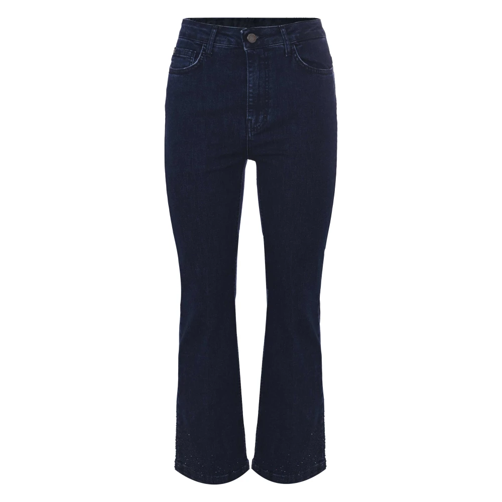 Kocca Klieke Bootcut Jeans van Katoen Blue Dames