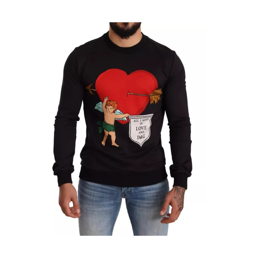 Dolce & Gabbana Uomo Multicolor Maglione Pullover