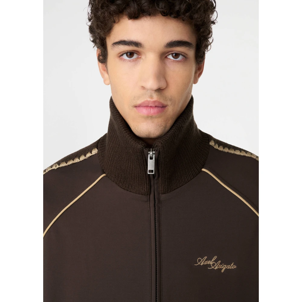 Axel Arigato Carter Track Jacket Brown Heren