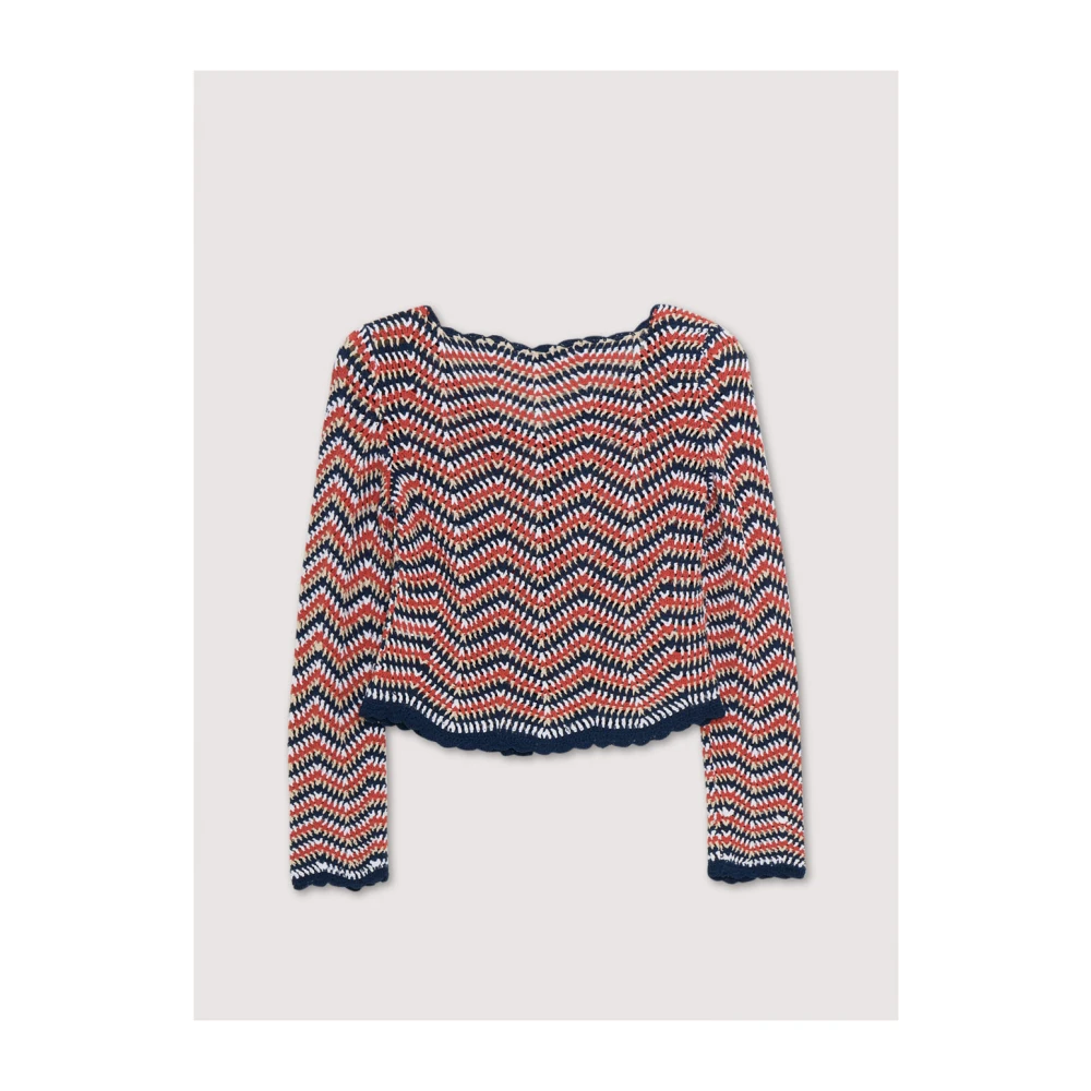 The New Society Areti Vrouw Cardigan Multicolor Dames