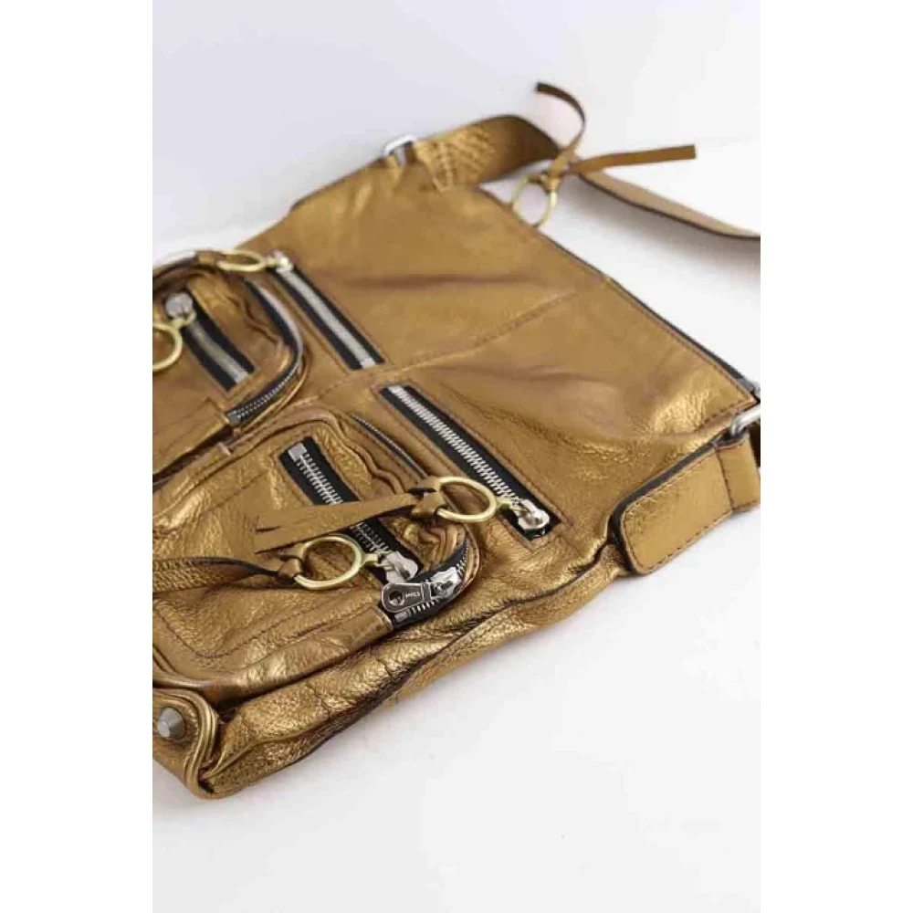 Chloé Pre-owned Leather shoulder-bags Yellow Dames