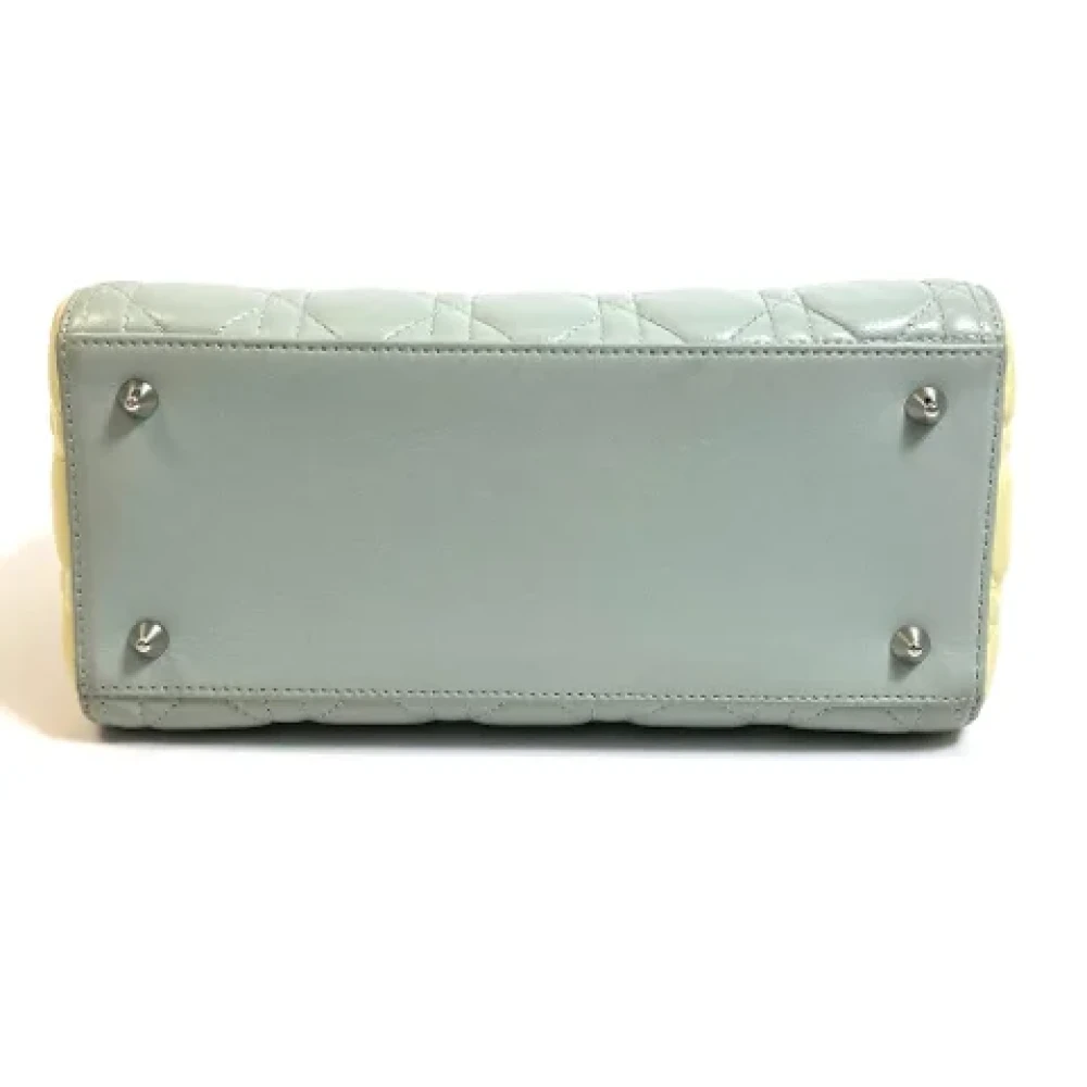 Dior Vintage Pre-owned Leather dior-bags Green Dames