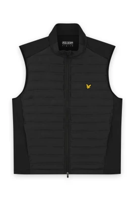 Hybrid Quilted Full Zip Golf Gilet