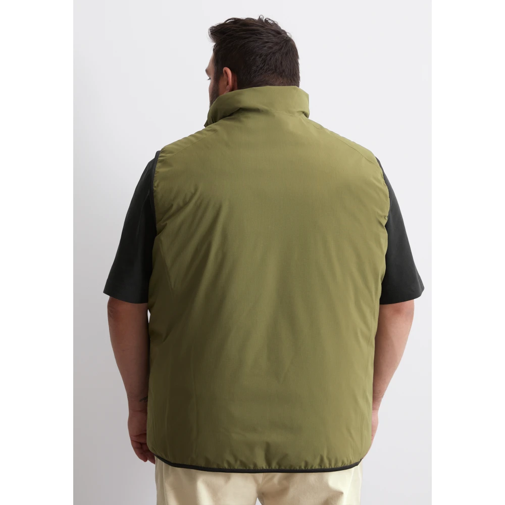 Marc O'Polo Omkeerbaar vest regular Green Heren