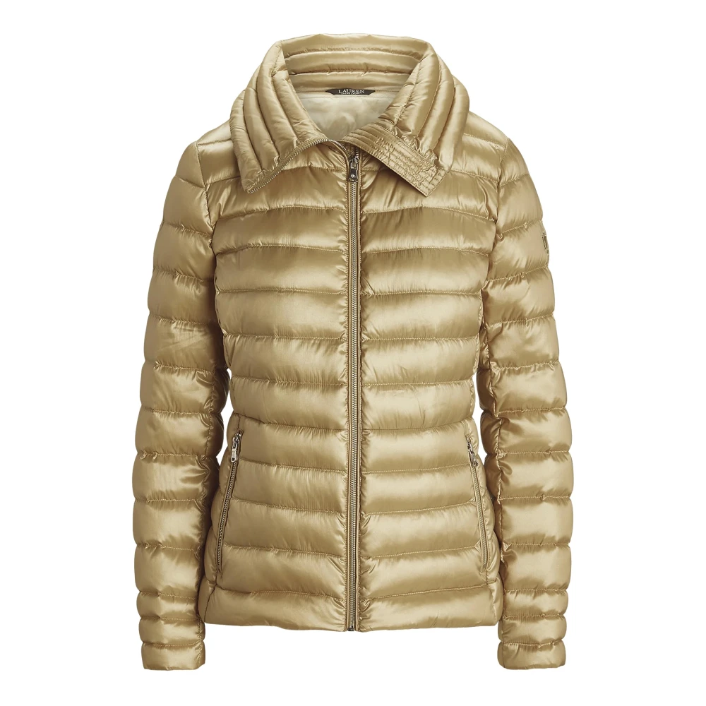 Ralph Lauren Geïsoleerde Jas Beige Dames