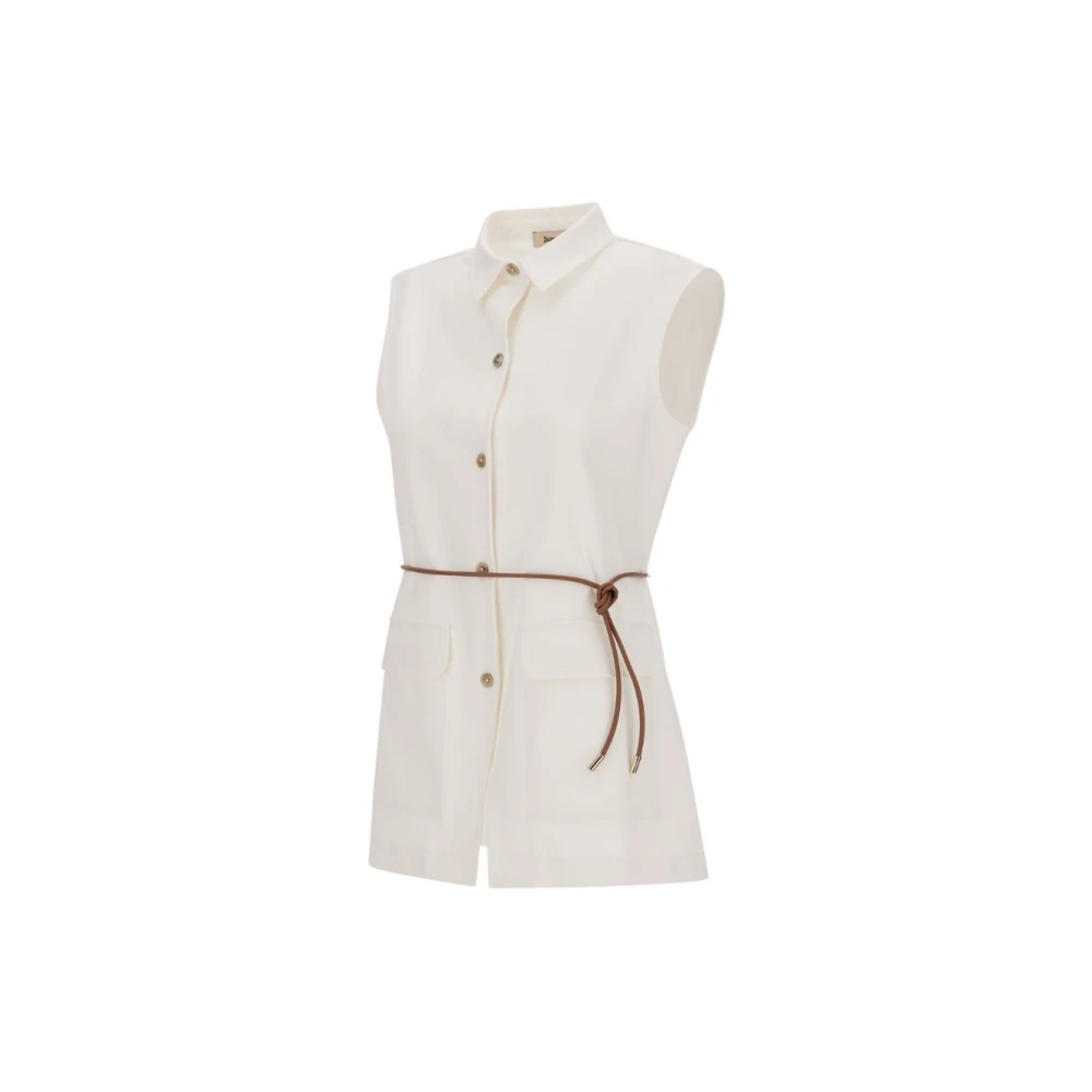 Herno Donna Bianco Giacche, M, New,