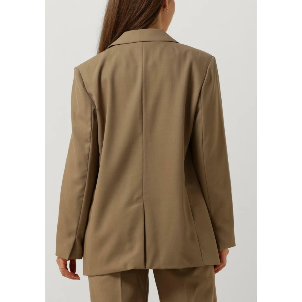 Modström Minimalistische Blazer Brown Dames