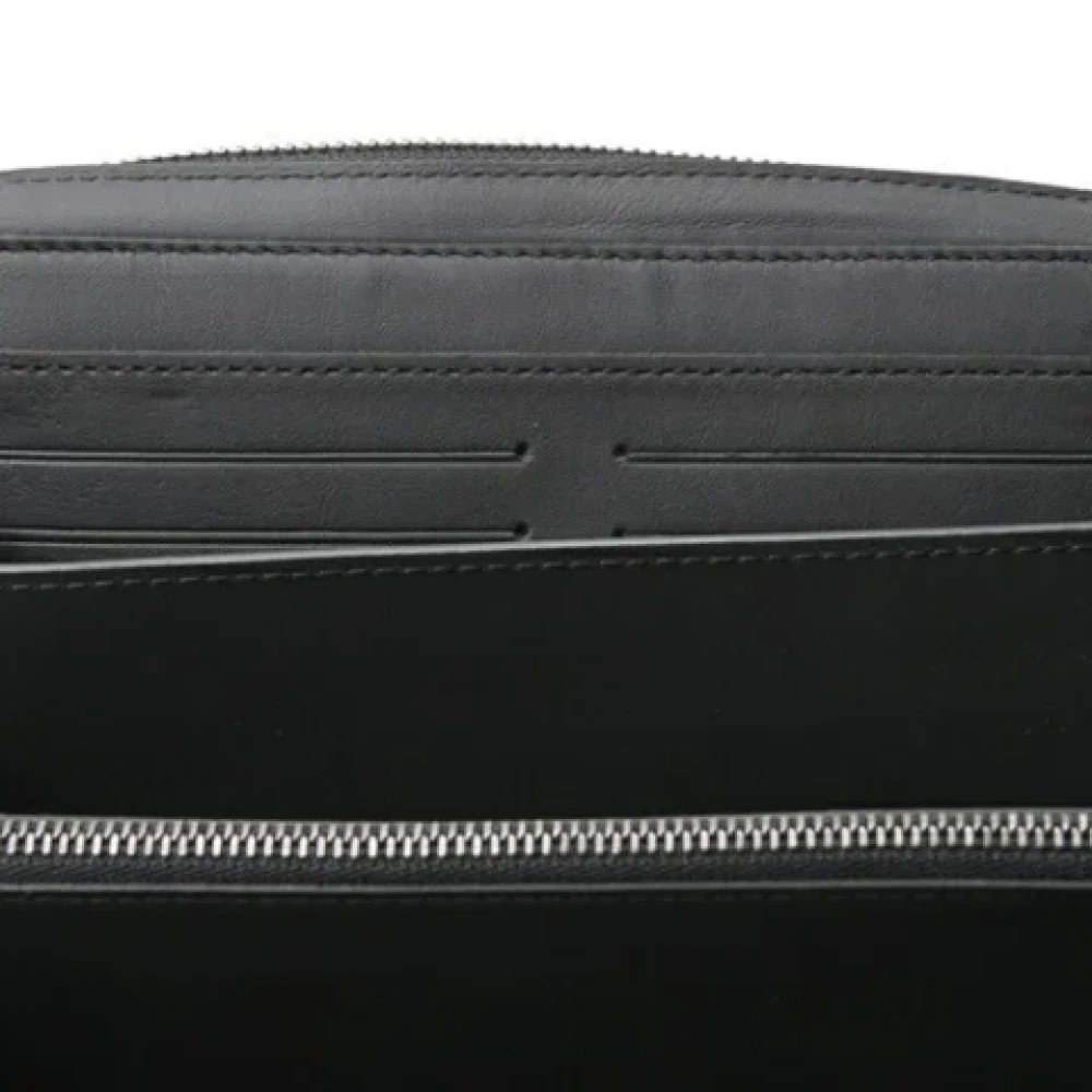 Louis Vuitton Vintage Pre-owned Fabric wallets Black Dames
