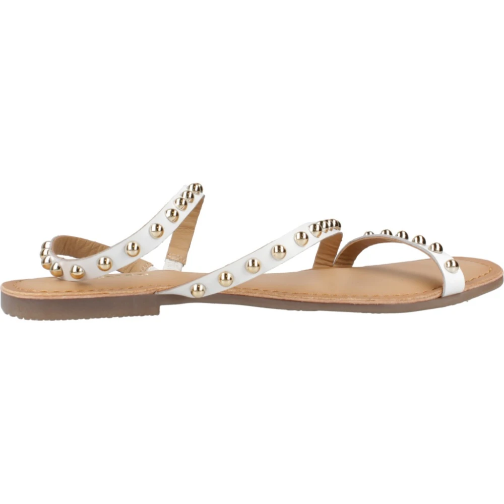 Gioseppo Women's White Flat Sandals, 4 Uk, Flat Sandals