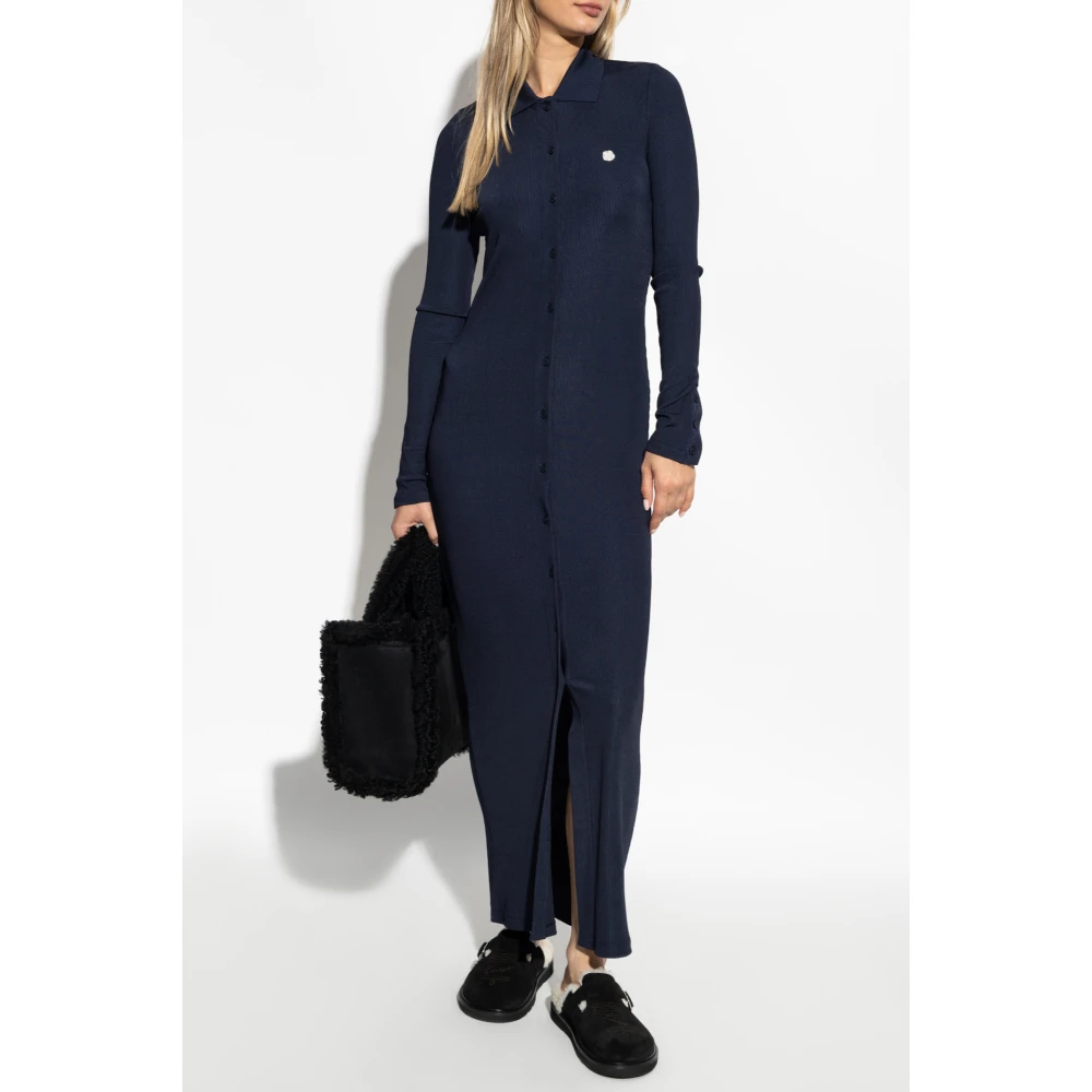 Kenzo Jurk met polokraag Blue Dames