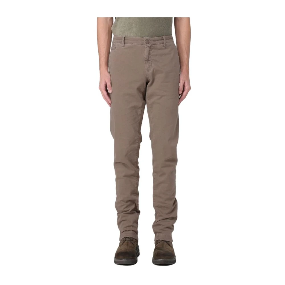 Jacob Cohën Slim Fit Hazelnoot Chino Broek Brown Heren