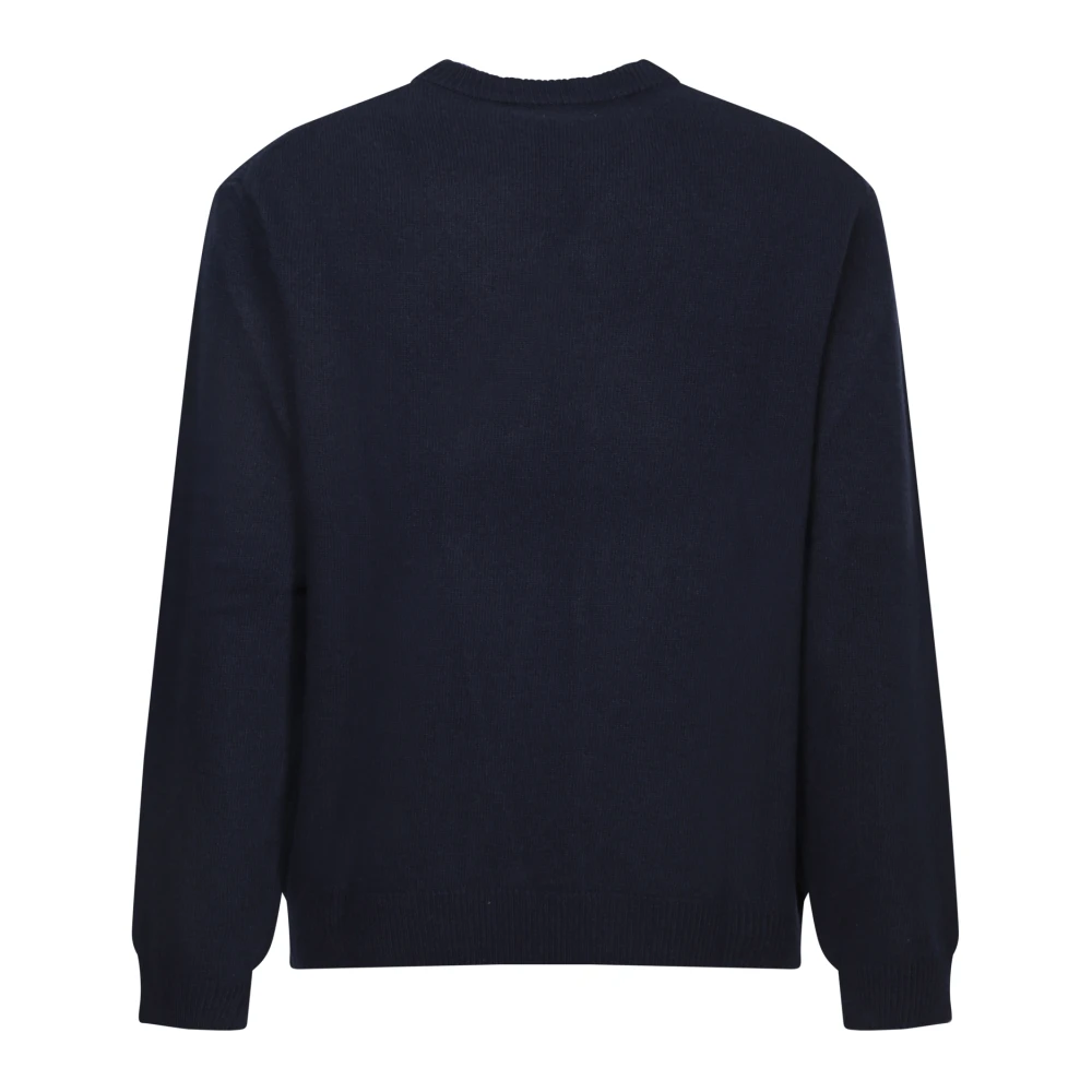 Daniele Fiesoli Blauwe Gebreide Kleding voor Mannen Aw24 Blue Heren