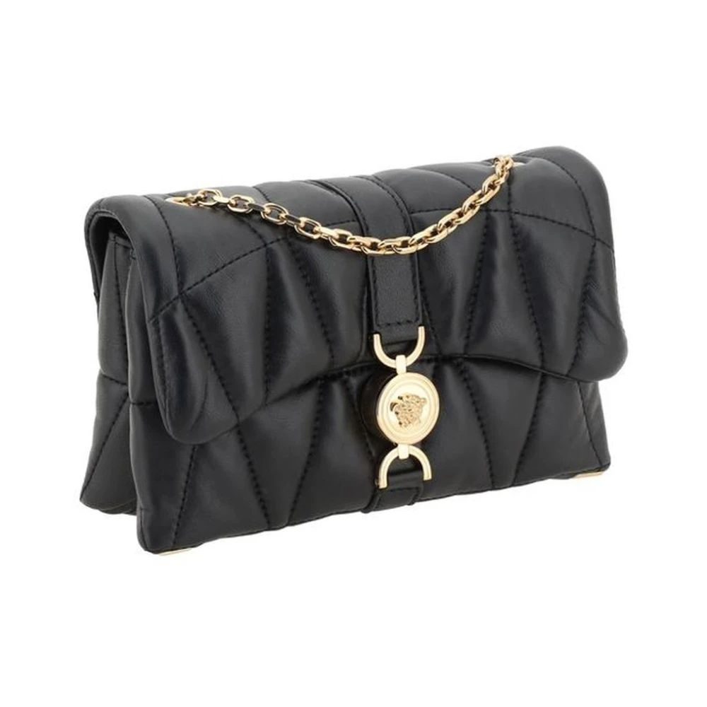 Versace Schoudertas met Medusa Logo Black Dames