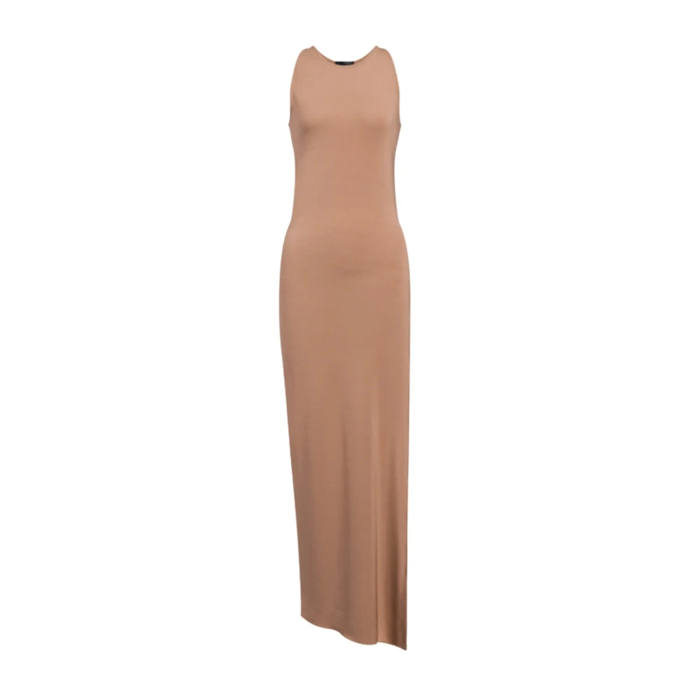 Dondup Brown Dresses - Female - Maxi Dresses - S - Dresses