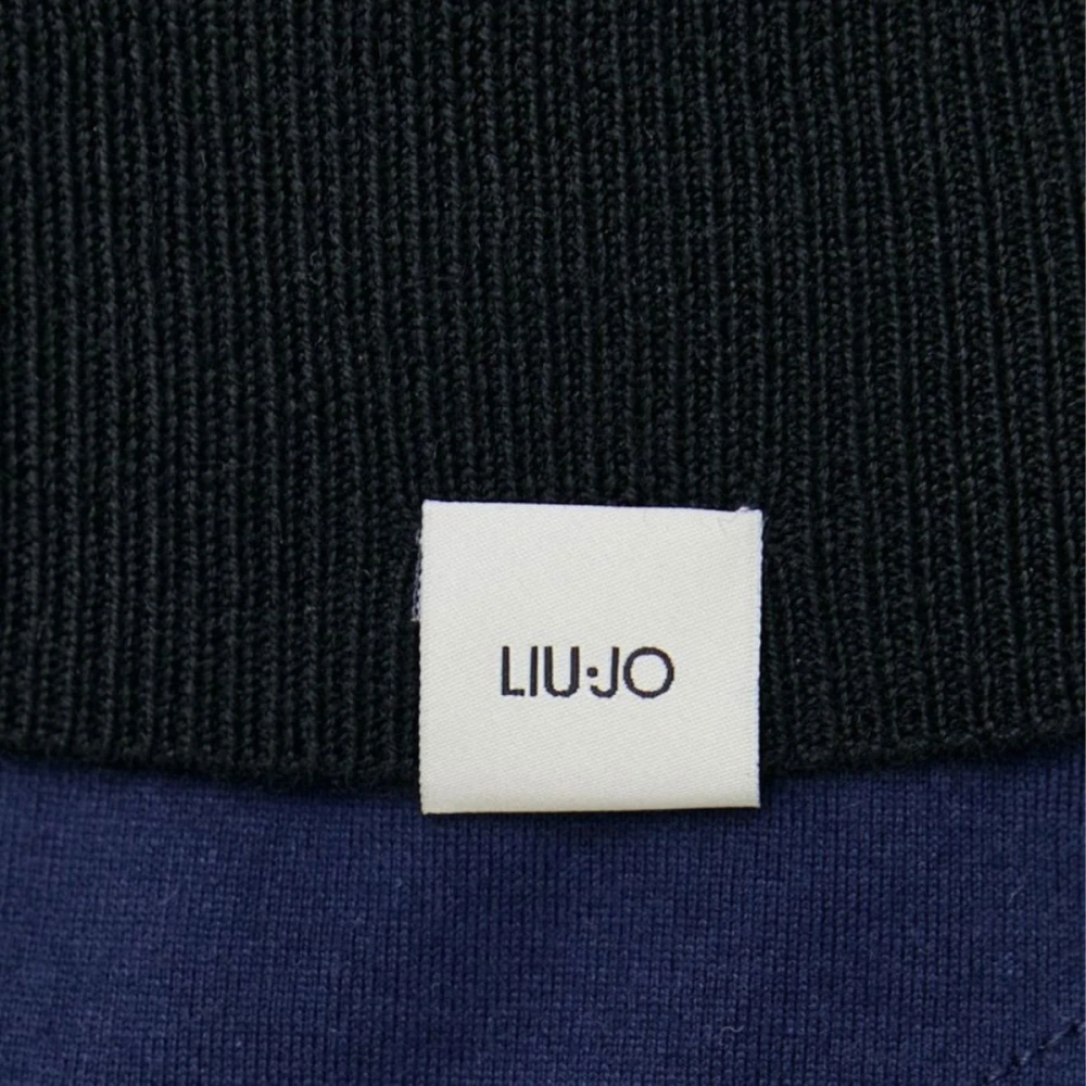 Liu Jo Crewneck Sweater Black Heren