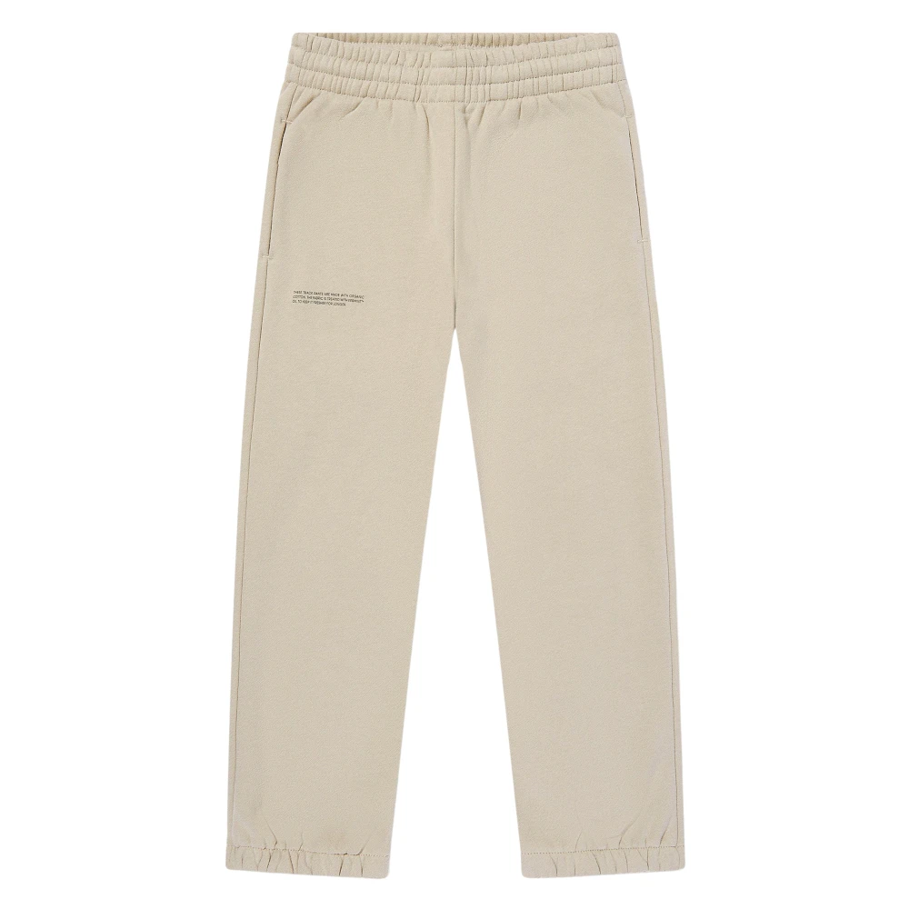 Pangaia Boys Beige Sweatpants, 11 Y, 365 Midweight Track Trousers