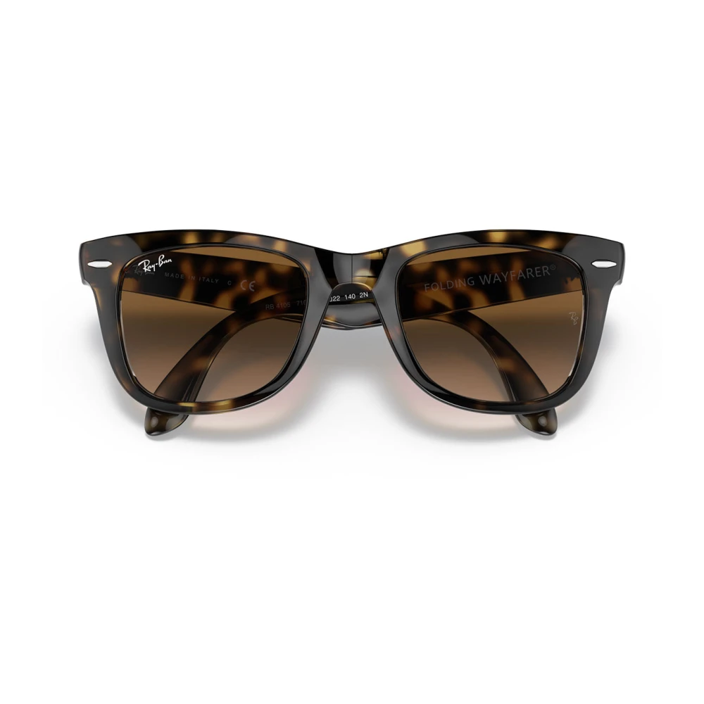 Ray-Ban Unisex Marrone Wayfarer Folding Rb4105