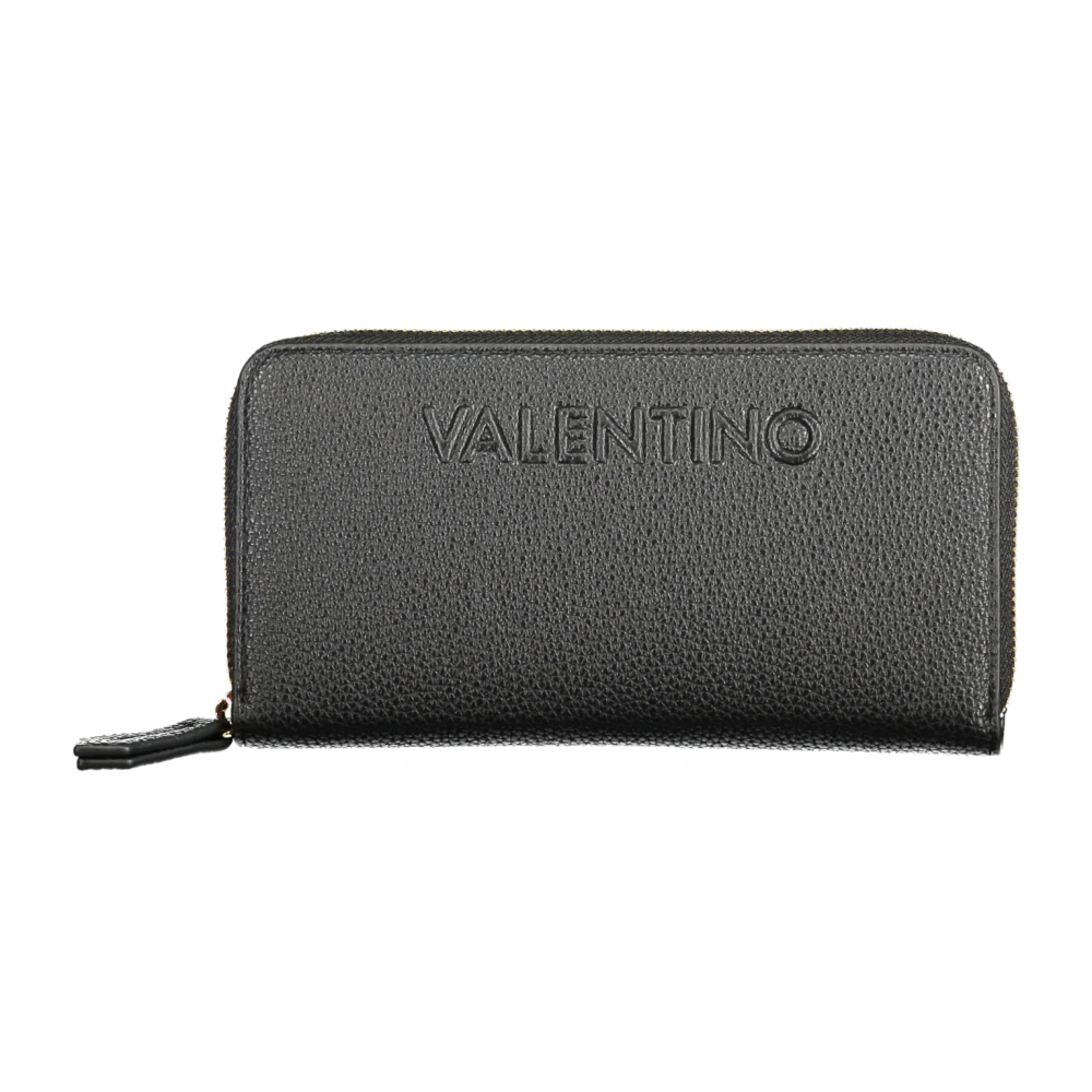 Valentino By Mario Valentino Women's Black 6 Compartment Wallet