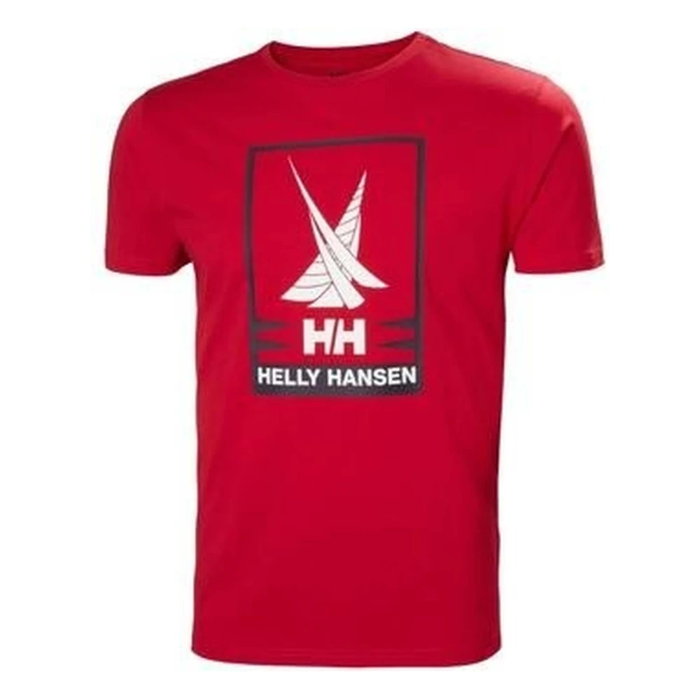 Helly Hansen Shoreline T-shirt Red Heren