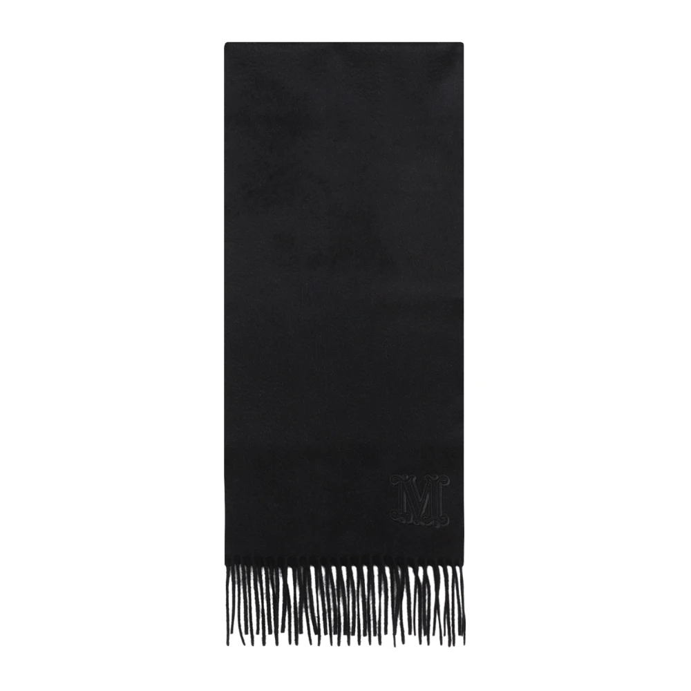 Max Mara Wsdalia Scarf - Female - Winter Scarves - Black - One Size - Accessories