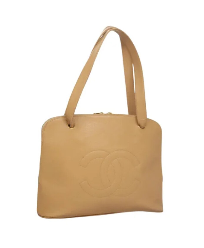 pre-owned-cuir-sacs-chanel